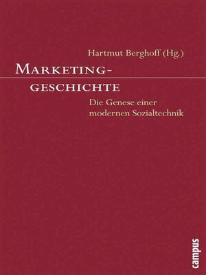 cover image of Marketinggeschichte